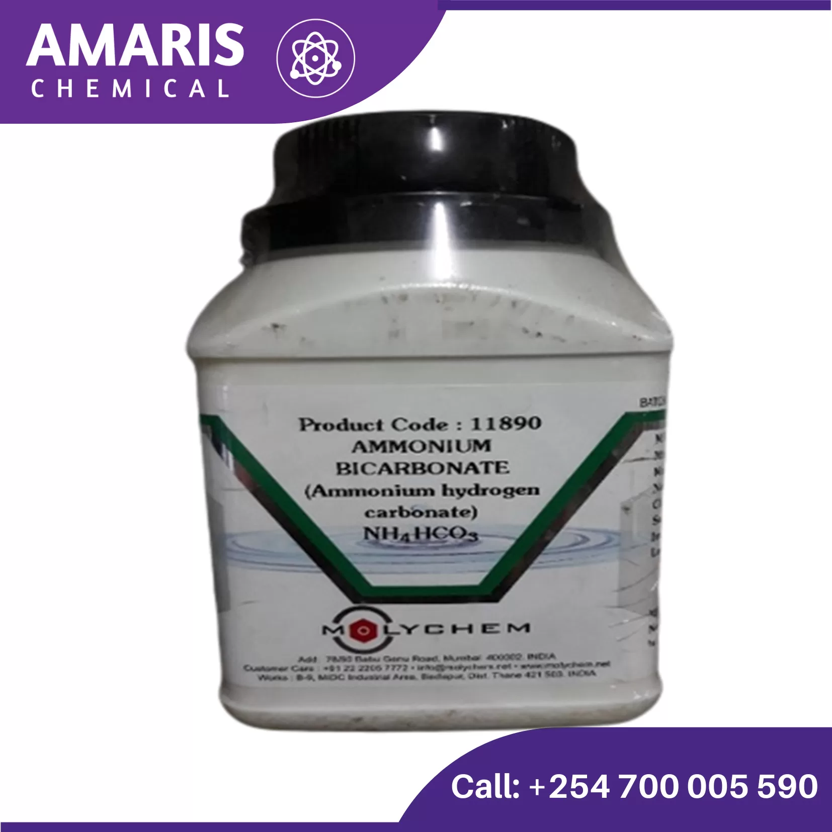 Ammonium Hydrogen Carbonate 500gm