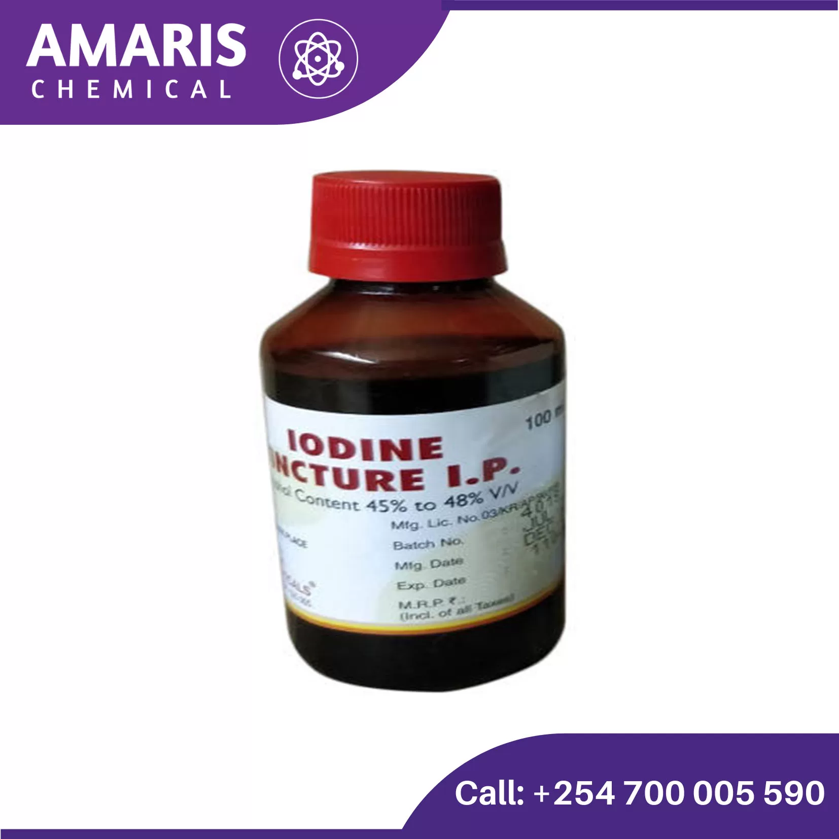 Iodine Tincture 100ml