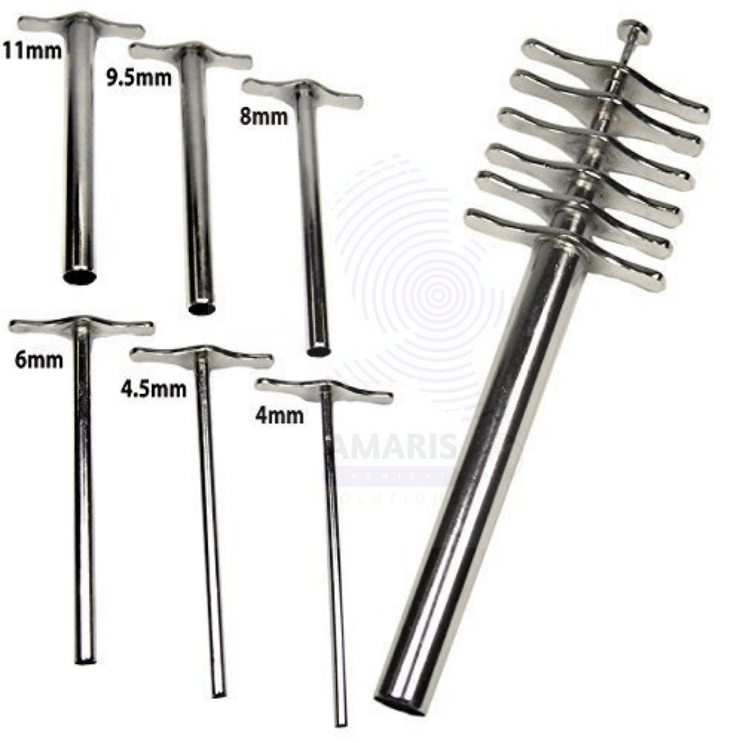 Cork borer set