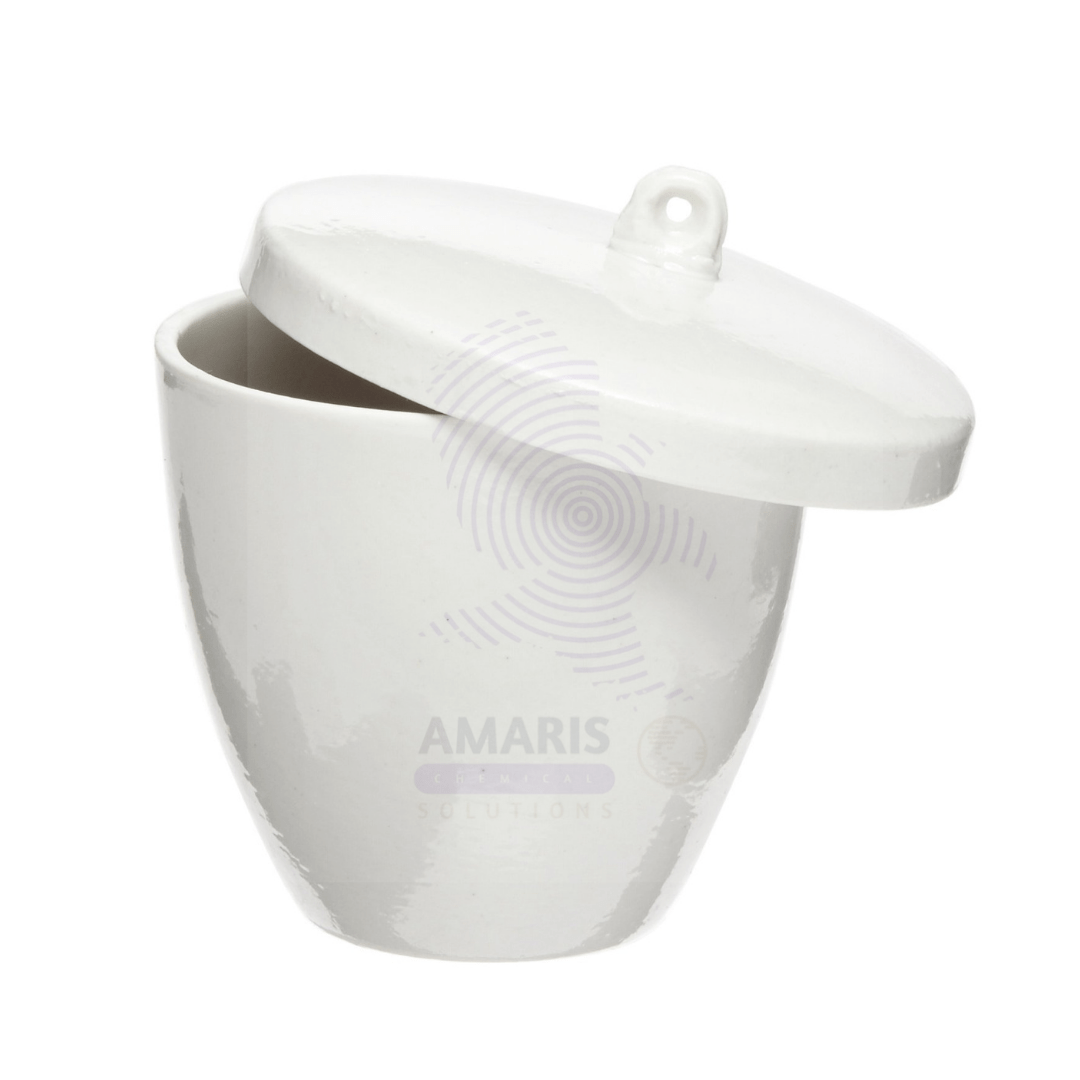 crucible with lid